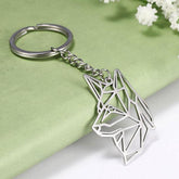 Wolf Head Keychain | Wolf-Horde-Alpha-